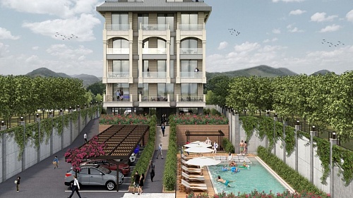 Квартира в Алании, Турция, 55 м2 фото 1