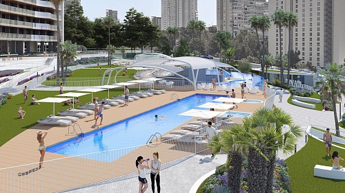 Апартаменты в Бенидорме, Испания, 110 м2 фото 1