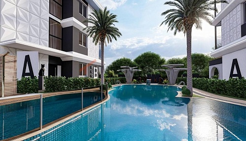 Квартира в Алании, Турция, 55 м2 фото 1