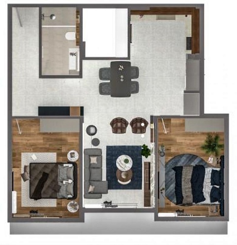 Апартаменты в Салониках, Греция, 90 м2 фото 1