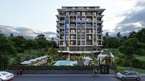 Квартира в Авсалларе, Турция, 45 м2 фото 1