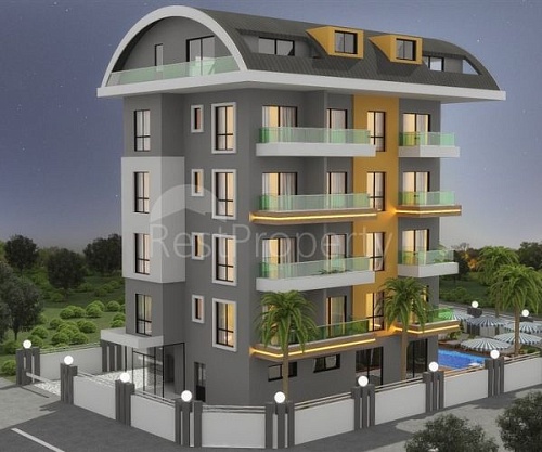 Квартира в Алании, Турция, 55 м2 фото 1