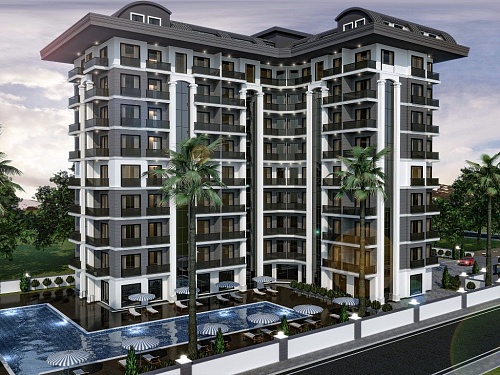 Квартира в Алании, Турция, 55 м2 фото 1