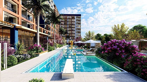 Апартаменты Эрдемли, Турция, 39 м2 фото 1