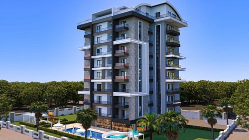 Квартира в Алании, Турция, 63 м2 фото 1