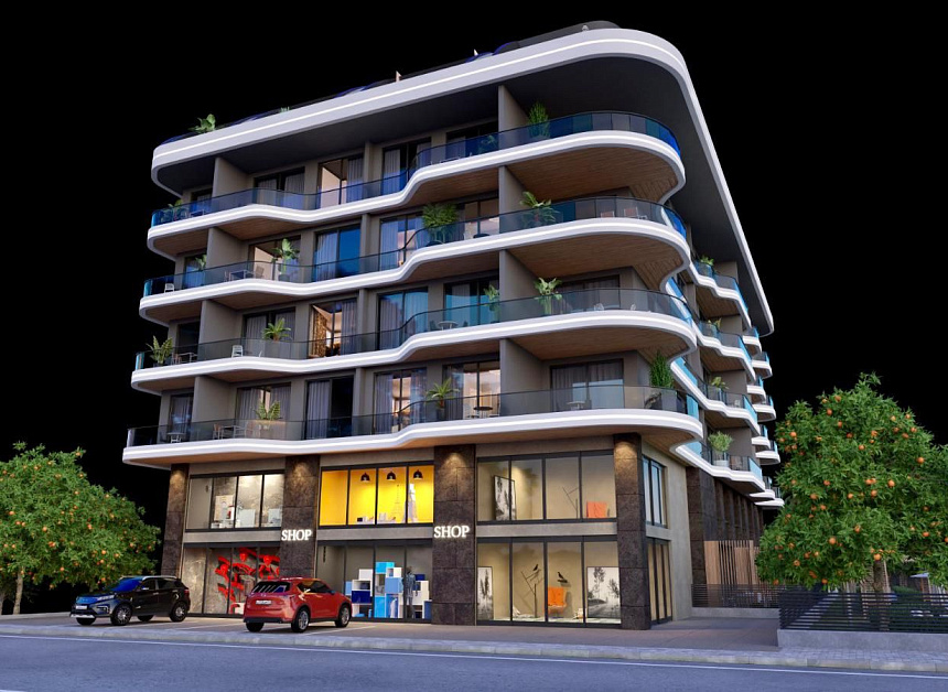 Квартира в Алании, Турция, 110 м2