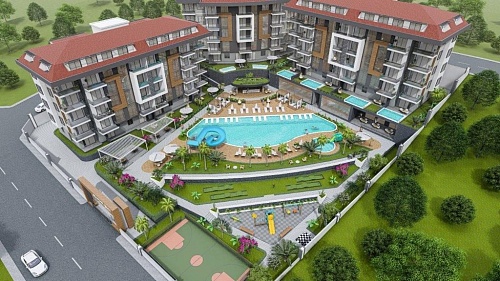 Апартаменты в Алании, Турция, 48 м2 фото 1