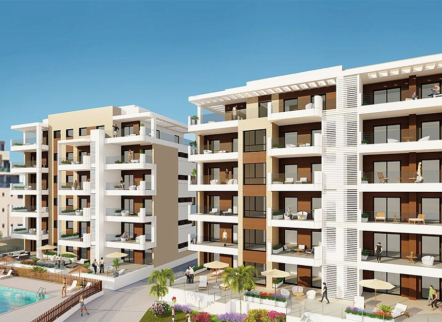 Апартаменты в Торре де ла Орадада, Испания, 101 м2