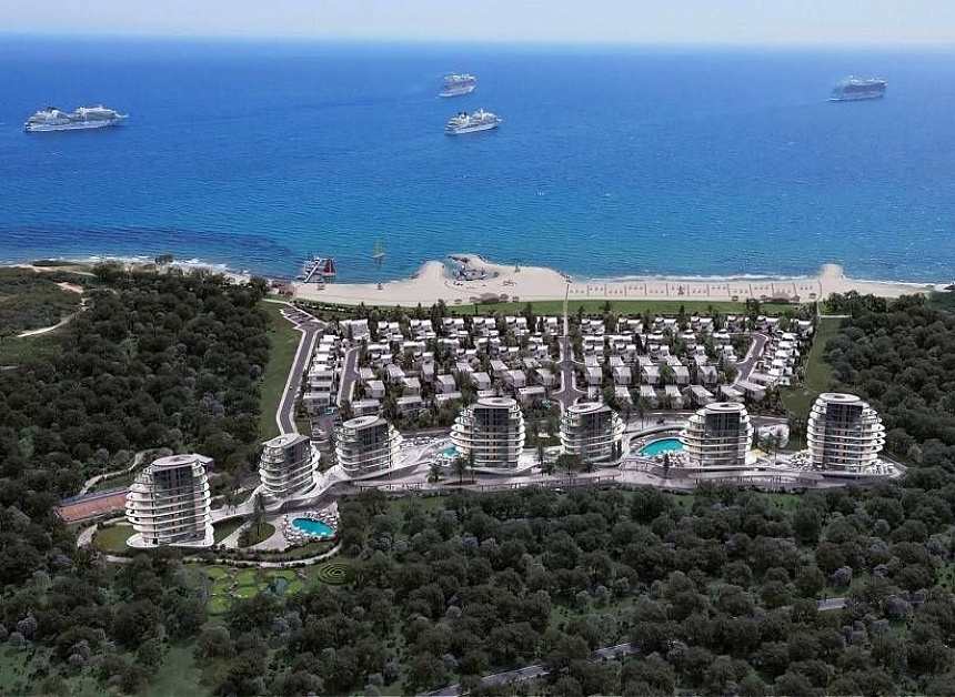Апартаменты в Лимасоле, Кипр, 155 м2