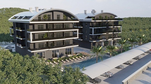 Квартира в Алании, Турция, 57 м2 фото 1