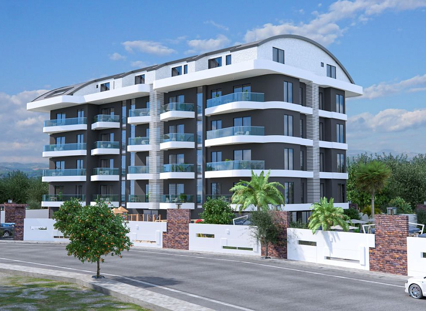 Квартира в Алании, Турция, 43 м2