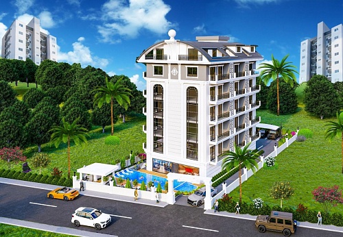 Квартира в Алании, Турция, 57 м2 фото 1
