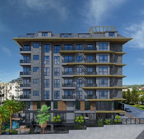 Квартира в Алании, Турция, 55 м2 фото 1