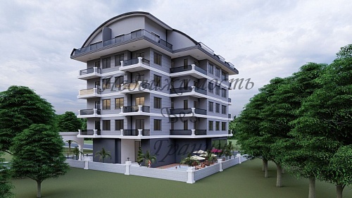Апартаменты в Алании, Турция, 43 м2 фото 1