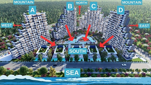 Квартира в Мерсине, Турция, 57 м2 фото 1