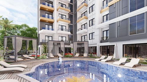 Квартира в Алании, Турция, 45 м2 фото 1
