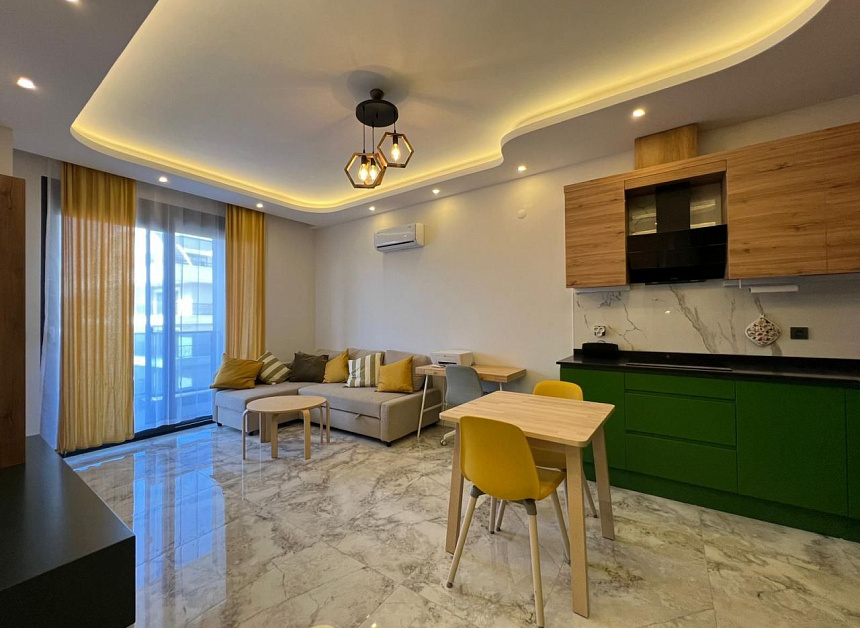 Квартира в Алании, Турция, 50 м2