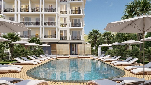 Апартаменты в Алании, Турция, 60 м2 фото 1