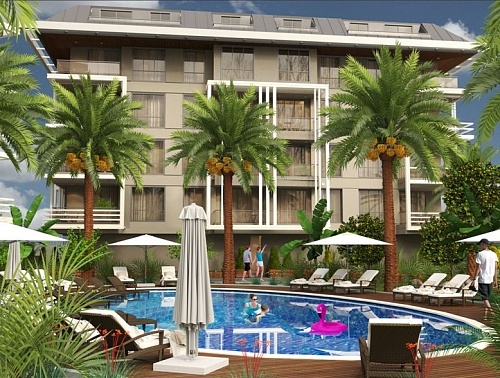 Квартира в Алании, Турция, 51 м2 фото 1