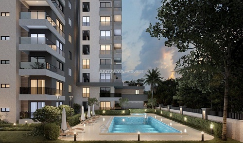 Апартаменты в Анталии, Турция, 60 м2 фото 1