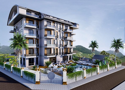 Апартаменты в Алании, Турция, 50 м2 фото 1