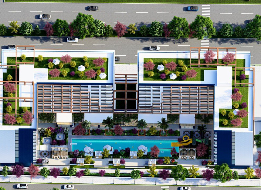 Студия в Мерсине, Турция, 35 м2