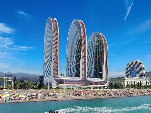 Апартаменты в Батуми, Грузия, 29 м2 фото 1