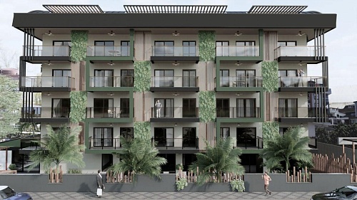 Квартира в Алании, Турция, 56 м2 фото 1