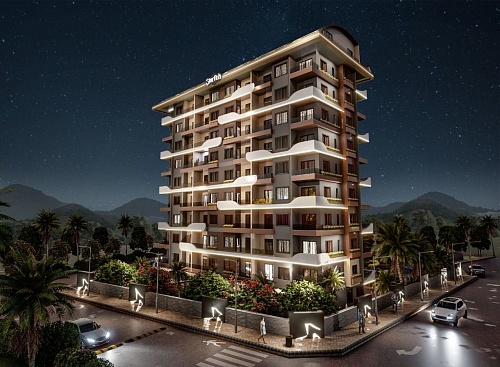 Квартира в Алании, Турция, 55 м2 фото 1