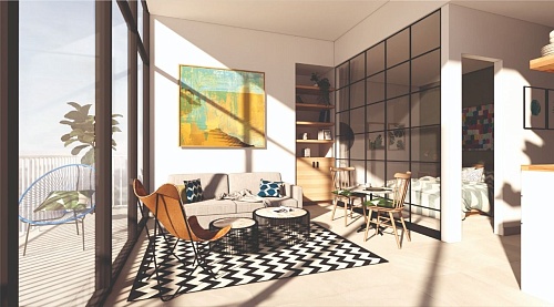Апартаменты в Дубае, ОАЭ, 40 м2 фото 1