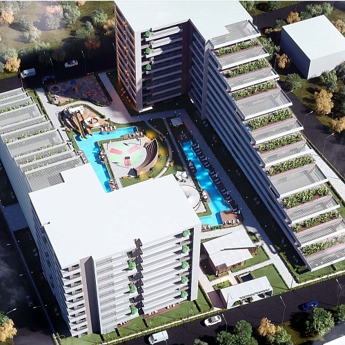 Апартаменты в Анталии, Турция, 64 м2 фото 1