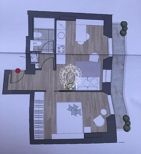 Квартира Milano, Италия, 46 м2 фото 1