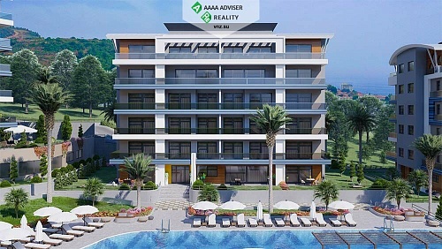 Квартира в Алании, Турция, 55 м2 фото 1