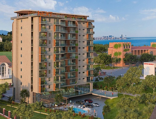 Апартаменты в Батуми, Грузия, 36.2 м2 фото 1