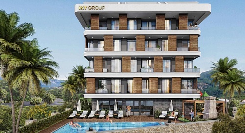 Квартира в Алании, Турция, 40 м2 фото 1