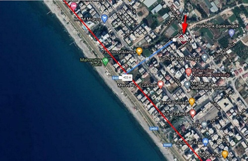 Квартира в Алании, Турция, 60 м2 фото 1