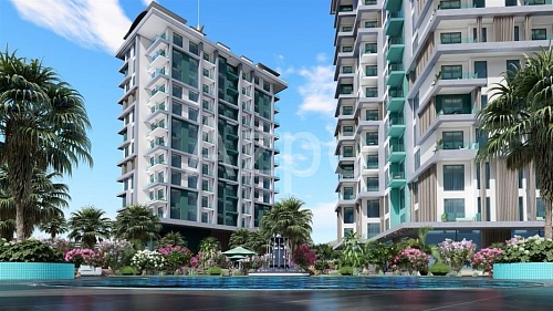 Апартаменты в Алании, Турция, 51 м2 фото 1