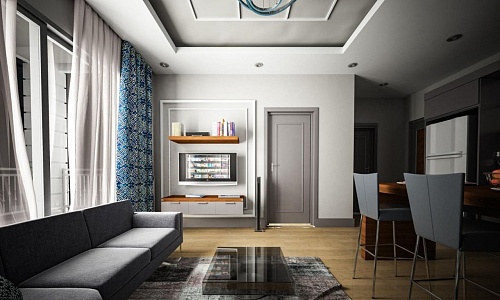 Квартира в Алании, Турция, 55 м2 фото 1