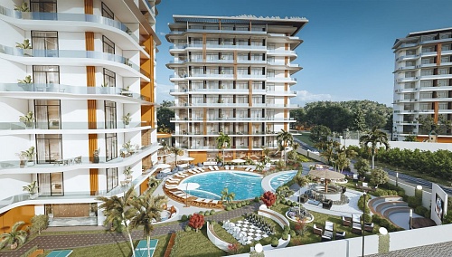 Студия в Алании, Турция, 36 м2 фото 1