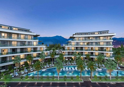 Квартира в Алании, Турция, 60 м2 фото 1