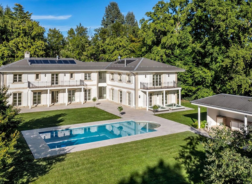 Вилла в Женеве, Швейцария, 1 000 м2