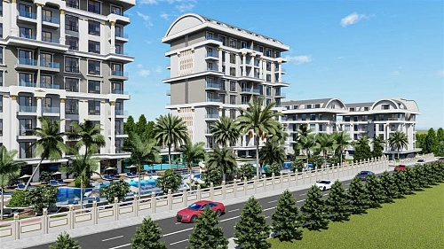 Квартира в Алании, Турция, 50 м2 фото 1