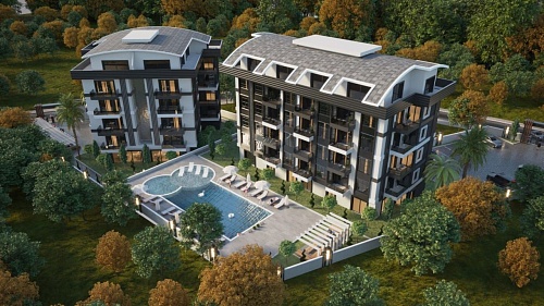 Апартаменты в Алании, Турция, 50 м2 фото 1
