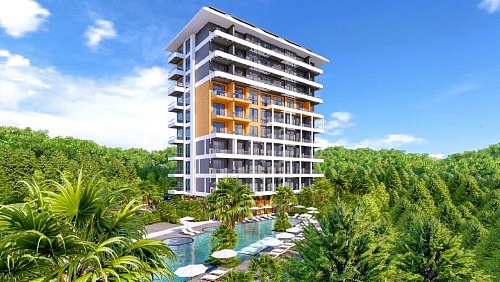 Квартира в Алании, Турция, 50 м2 фото 1