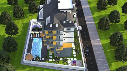 Квартира в Авсалларе, Турция, 57 м2 фото 1