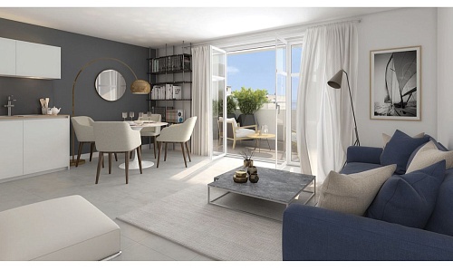 Апартаменты на Кап-Мартен, Франция, 60 м2 фото 1