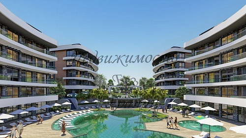 Апартаменты в Алании, Турция, 94 м2 фото 1