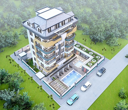 Квартира в Кестеле, Турция, 45 м2 фото 1