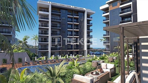 Апартаменты в Алании, Турция, 55 м2 фото 1