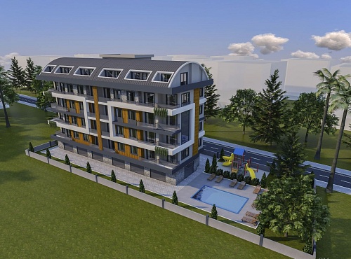 Квартира в Алании, Турция, 54 м2 фото 1